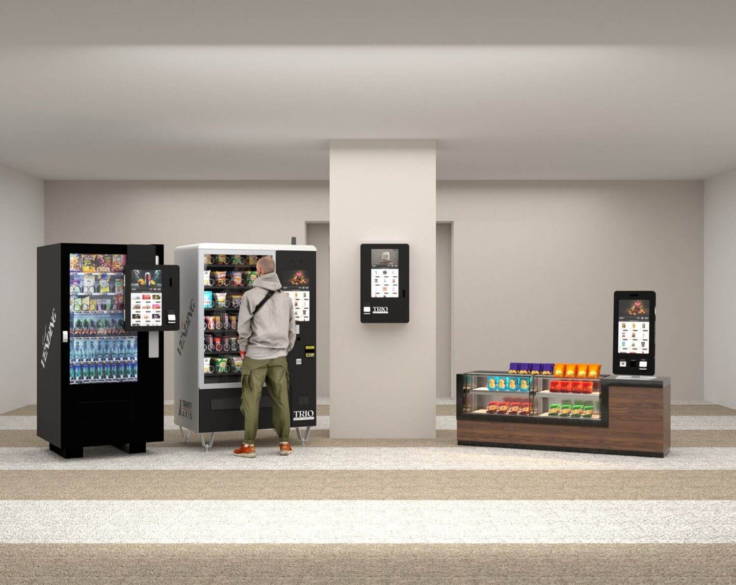 Unattended Retail Redefined - TRIO Products