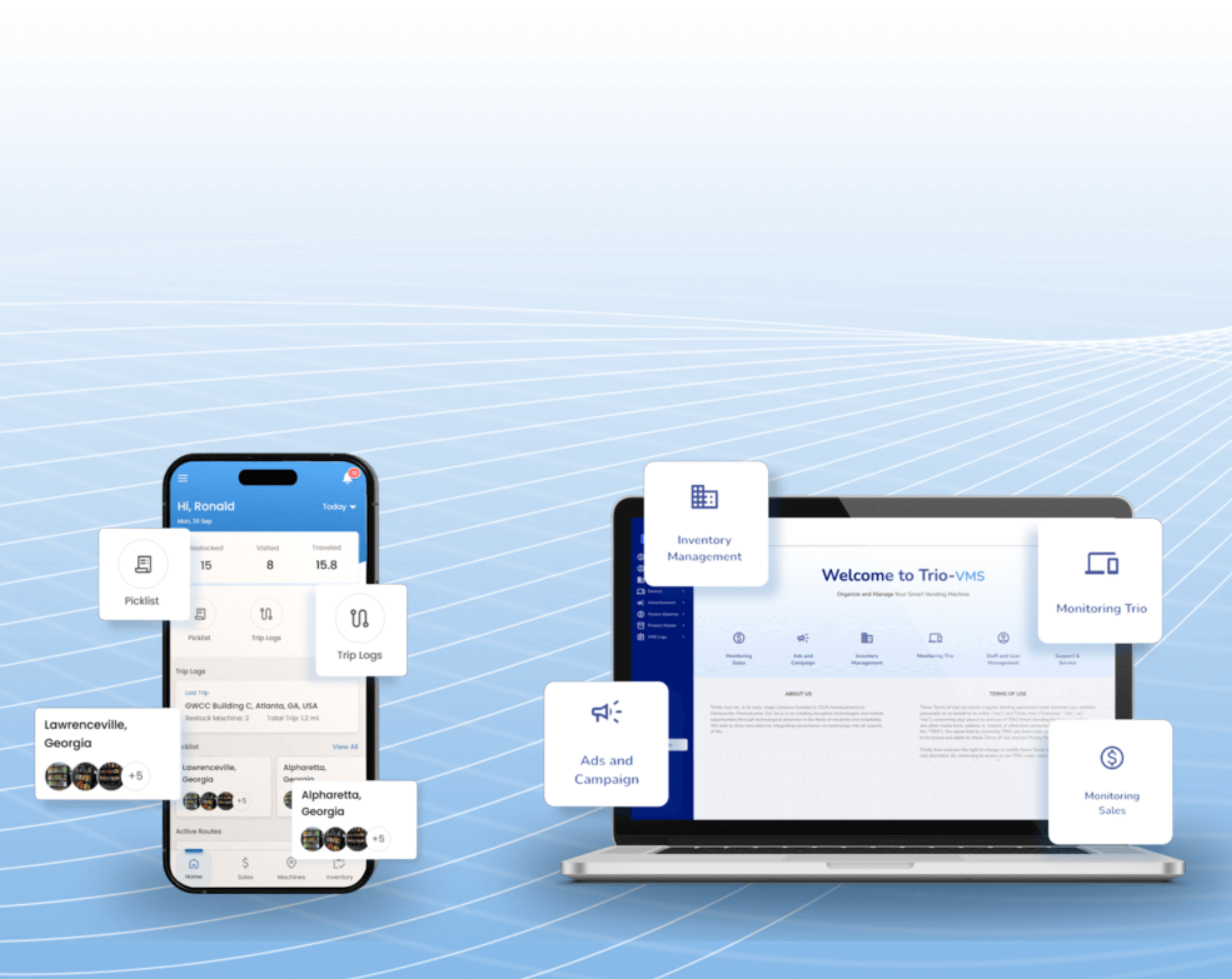 TRIO VMS Daily Mobile App Solutions