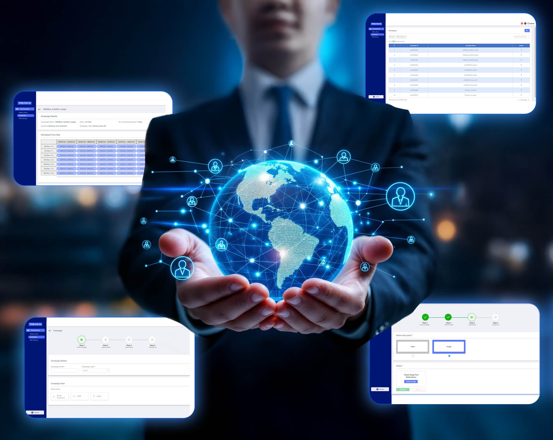 TRIO VMS Enhance Brand Reach with Timely Strategic Ads Banner