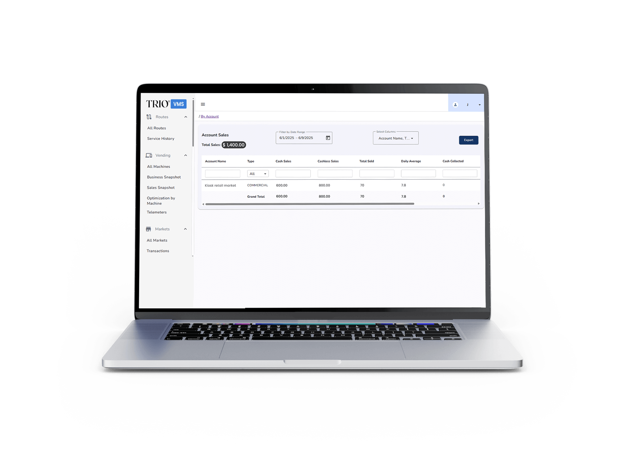 TRIO VMS on MacBook