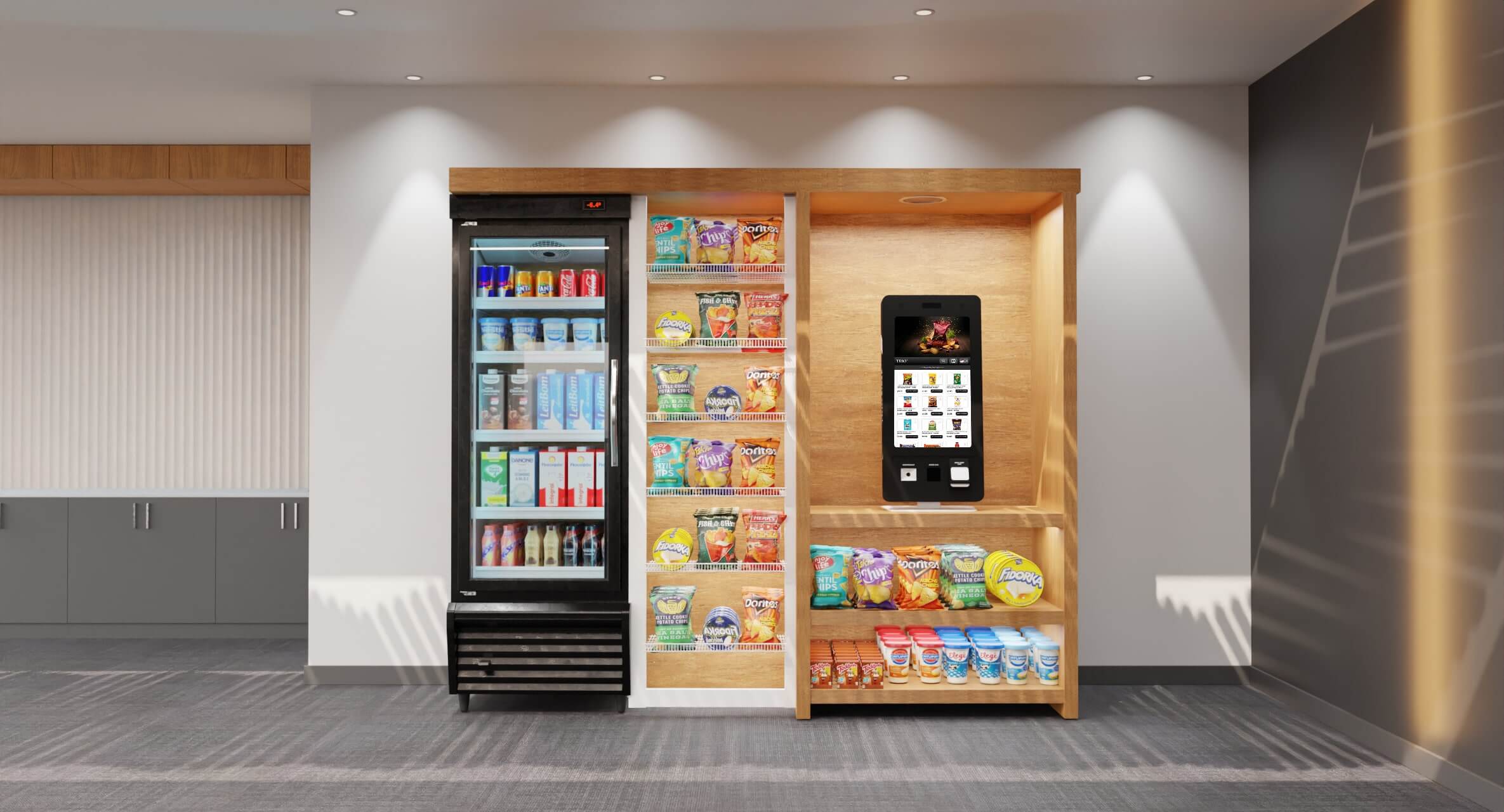 The Future of Retail - TRIO Smart Micro market Solution