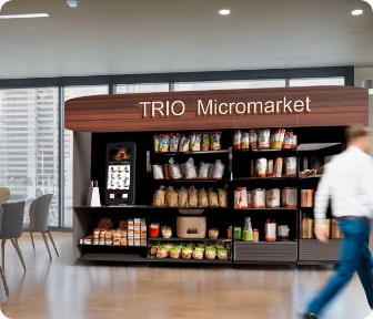 TRIO Kiosk Corporate Breakroom