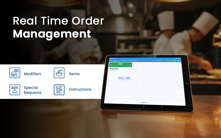TRIO KDS Features Real Time Order Management