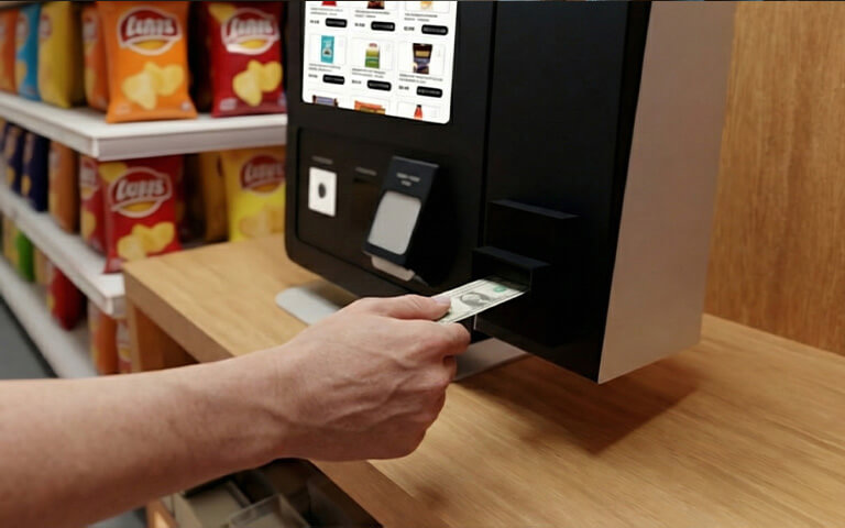 TRIO Kiosk features Compatible with Bill Acceptors