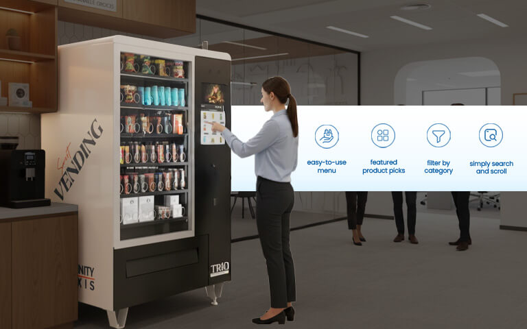 TRIO Plus Features Product Menu Navigation