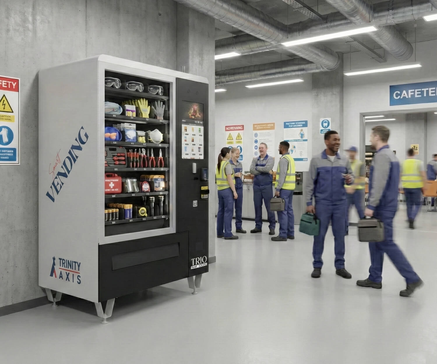 TRIO Plus Solutions Industrial Vending