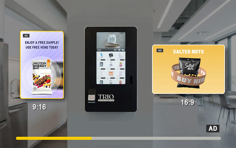 TRIO Compact Feature Digital Advertising Space