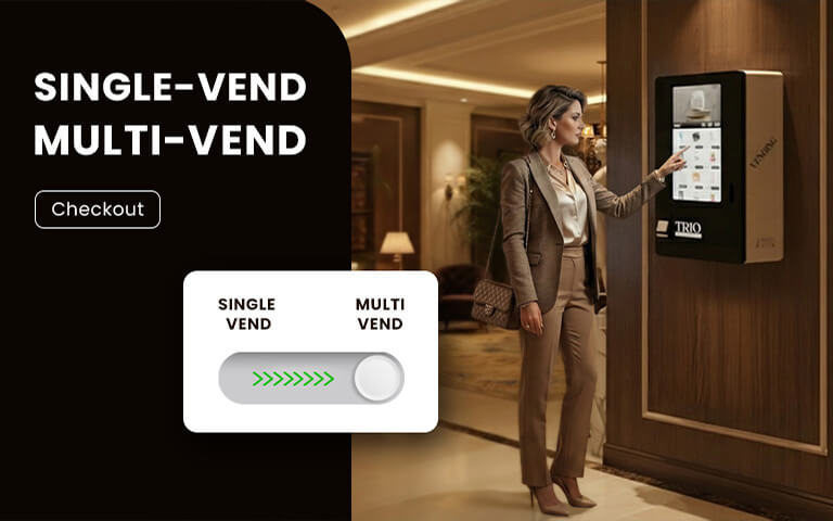 TRIO Compact Feature Single Vend or Mult-vend Option