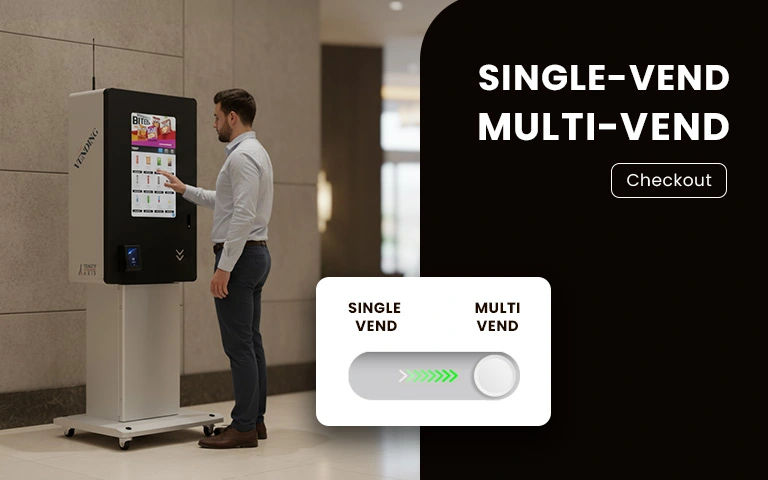 TRIO Sapphire - Single-Vend/ Multi-Vend-Mode