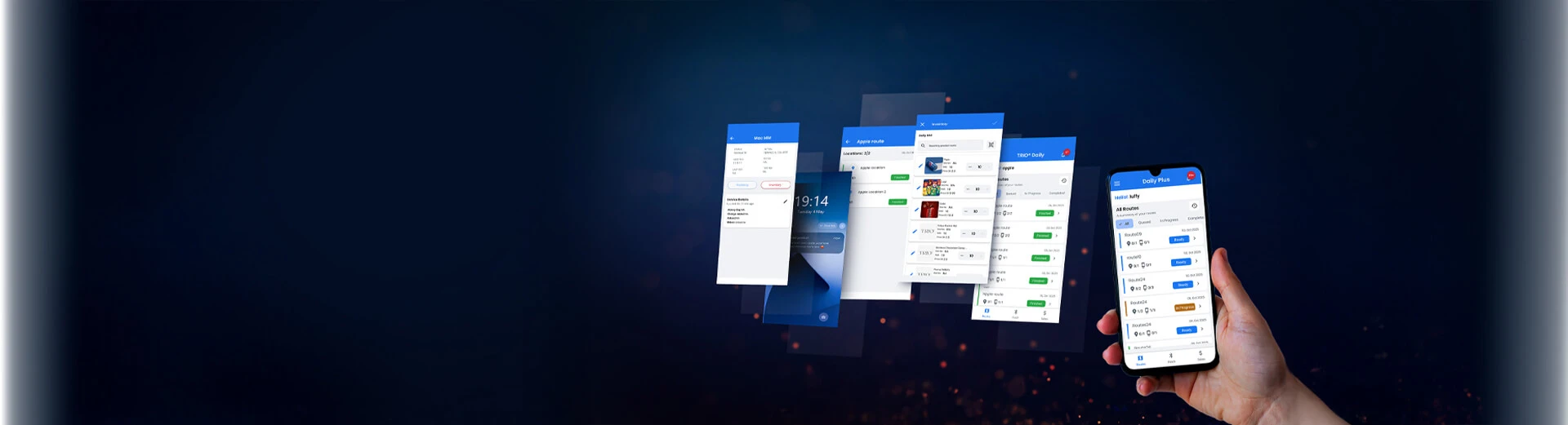 TRIO Daily Plus Cloud Mobile app Vending Management