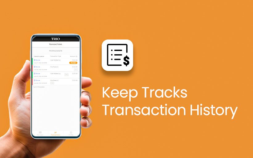 Vending Transaction History