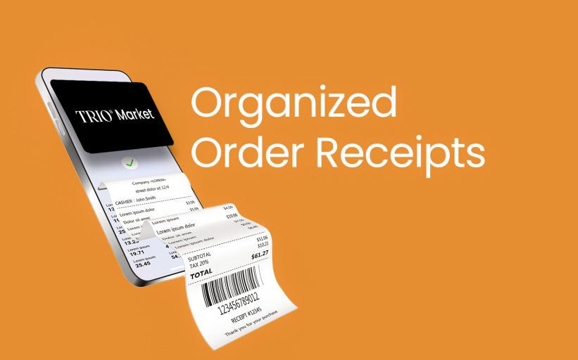 Digital Order Receipts