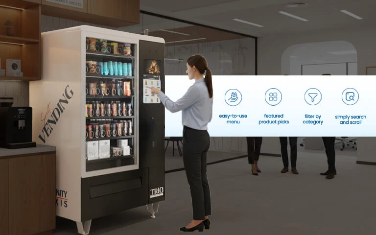 TRIO Plus Features Product Menu Navigation