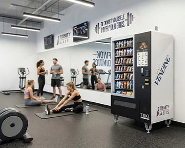 TRIO Plus Solutions Gym Vending