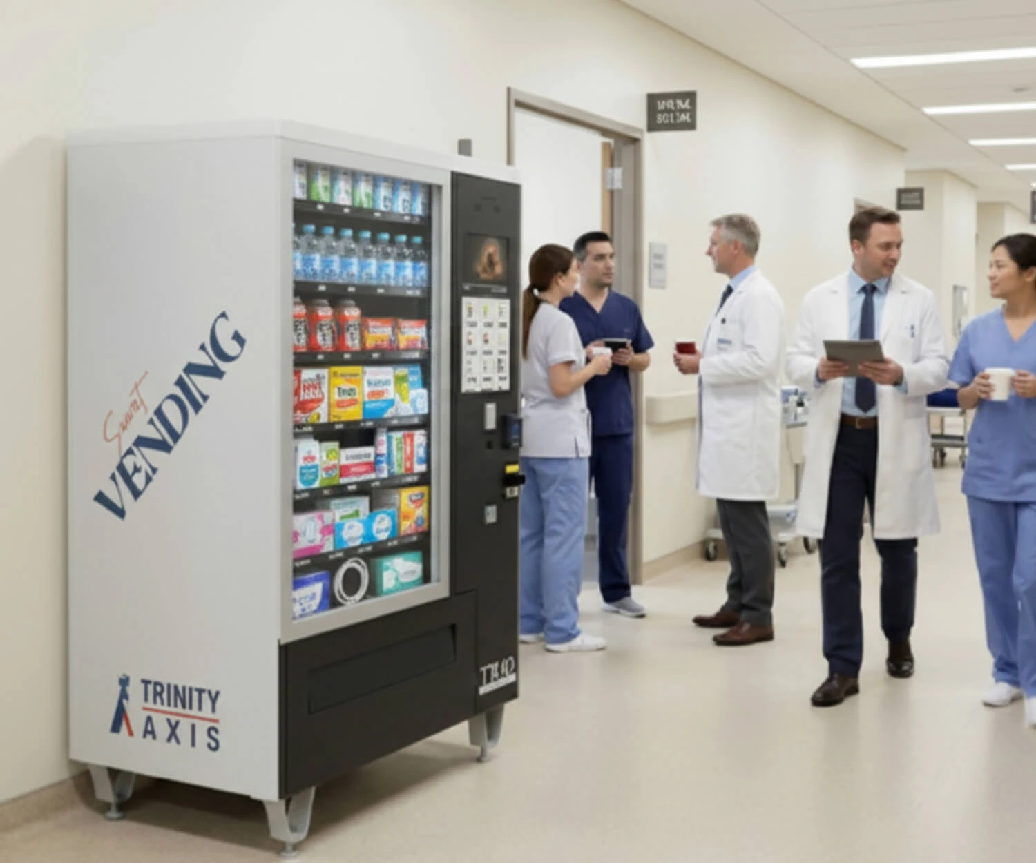 TRIO Plus Solutions Hospital Essentials Vending